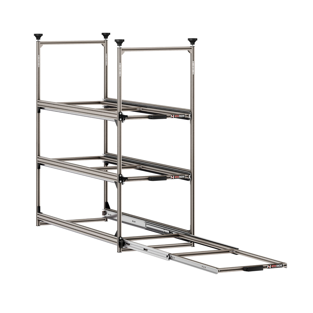 Declined Sliding Rack Series M – Sliding Rack – Side Garage – Nova Racks
