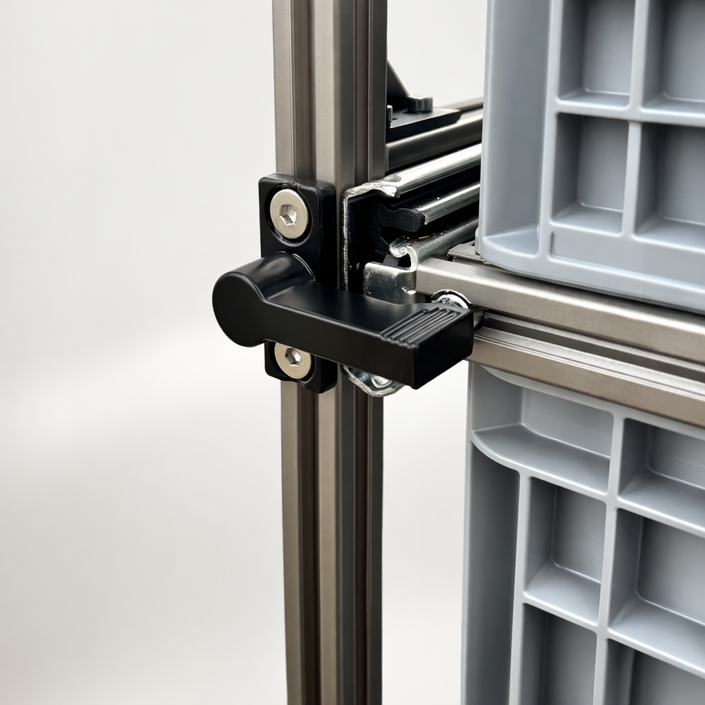 Declined Sliding Rack Series U Double Floor Sliding Rack | NovaRacks